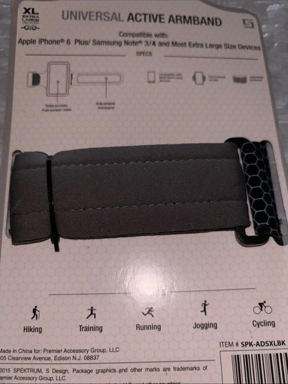 Hive Universal Active Armband - Black/Gray